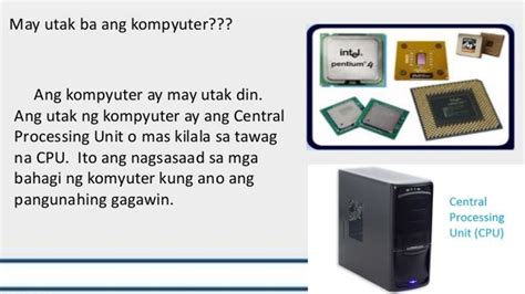 Ano ang kahulugan ng computer sa tagalog